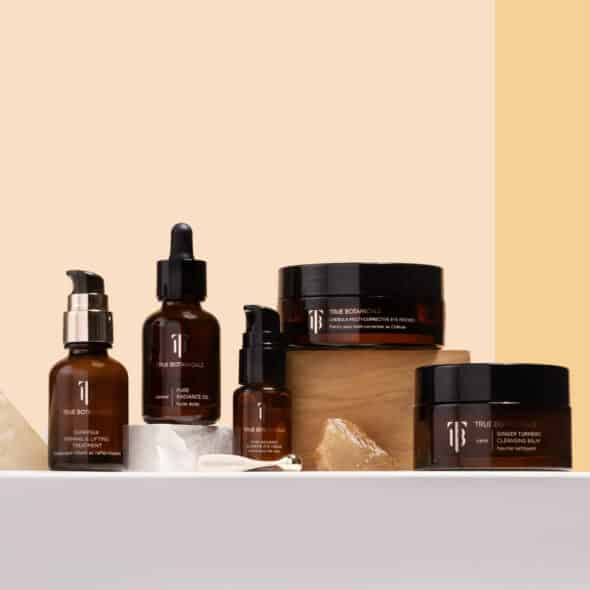 Collection of True Botanicals products