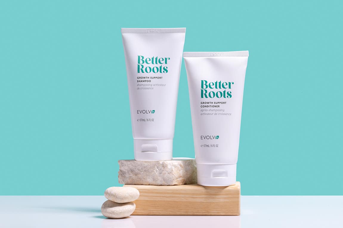 EVOLVh Better Roots Growth Support Shampoo & Conditioner