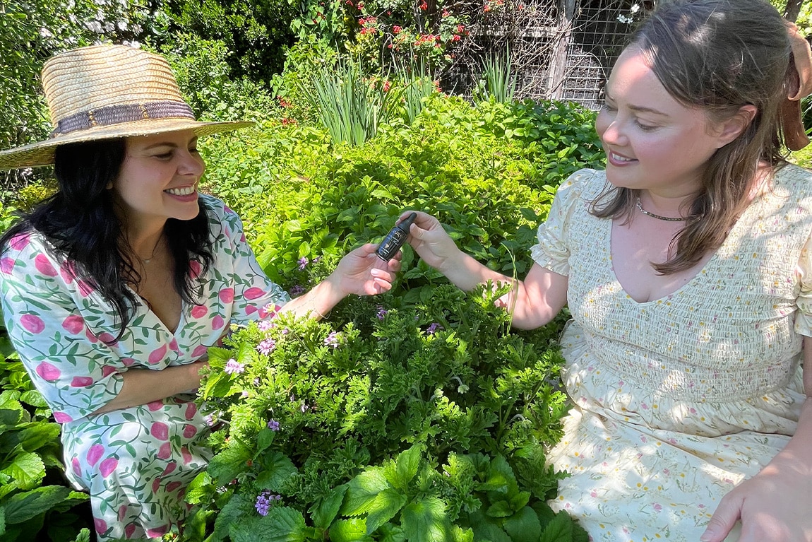 Jeannie and Laurel Hold PA