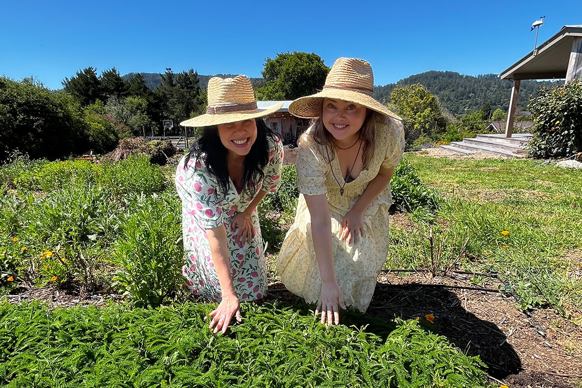 Jeannie and Laurel Grounding