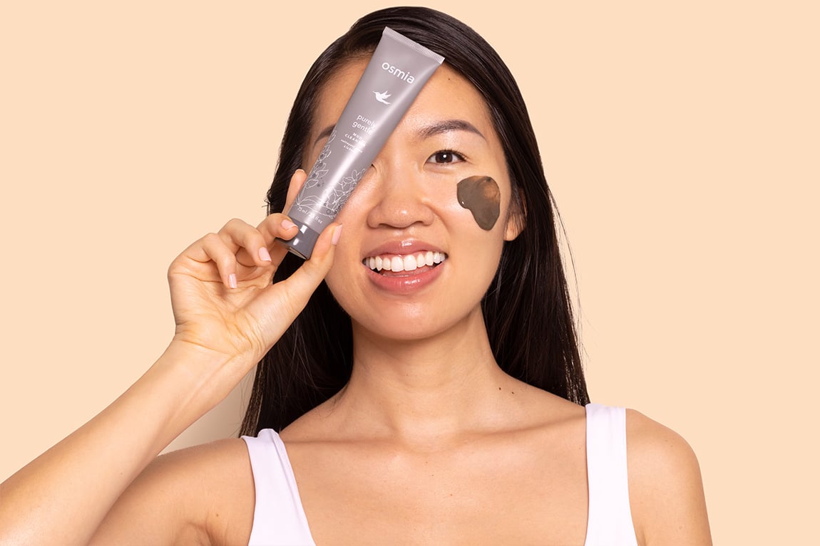 Osmia Purely Gentle Mud Cleanser