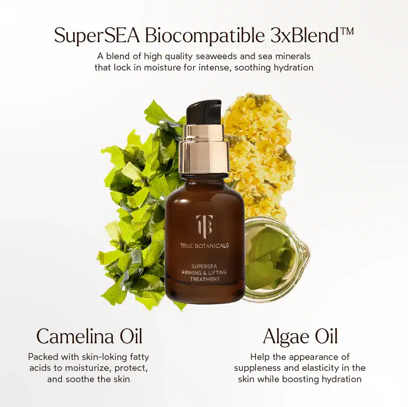 SuperSEA Firming and Lifting Treatment against algae and camelina