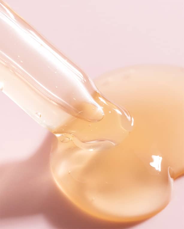 Three Ships Dew Drops Mushroom Hyaluronic Acid + Vitamin C Serum, Showing Texture