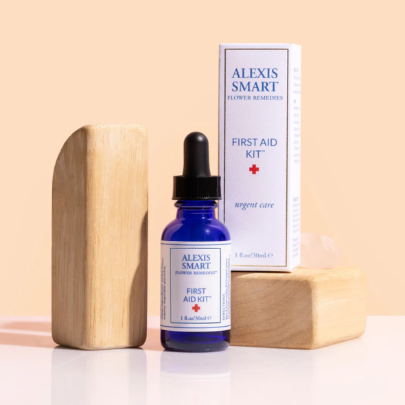 Alexis Smart's flower remedies first aid kit