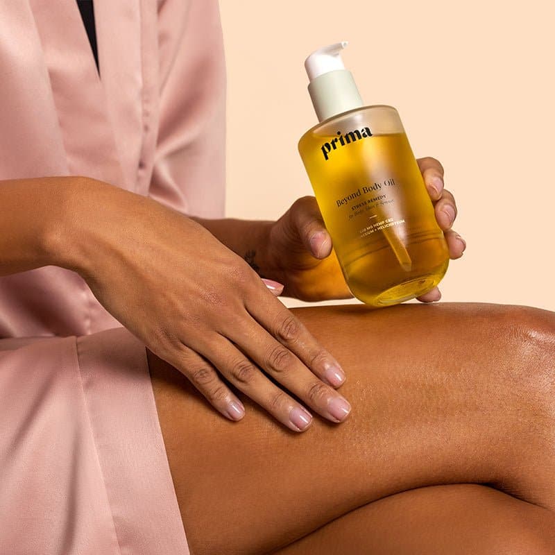 prima beyond body oil