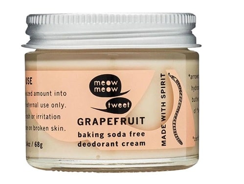 Meow Meow Tweet deodorant
