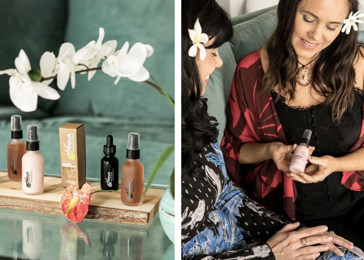 Kapua Browning, Founder of Honua Skincare