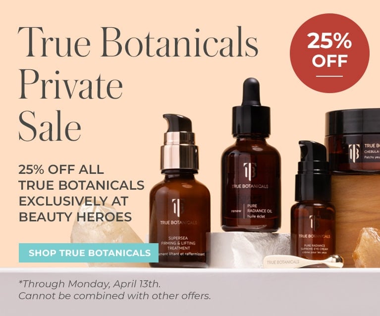 25% OFF True Botanicals
