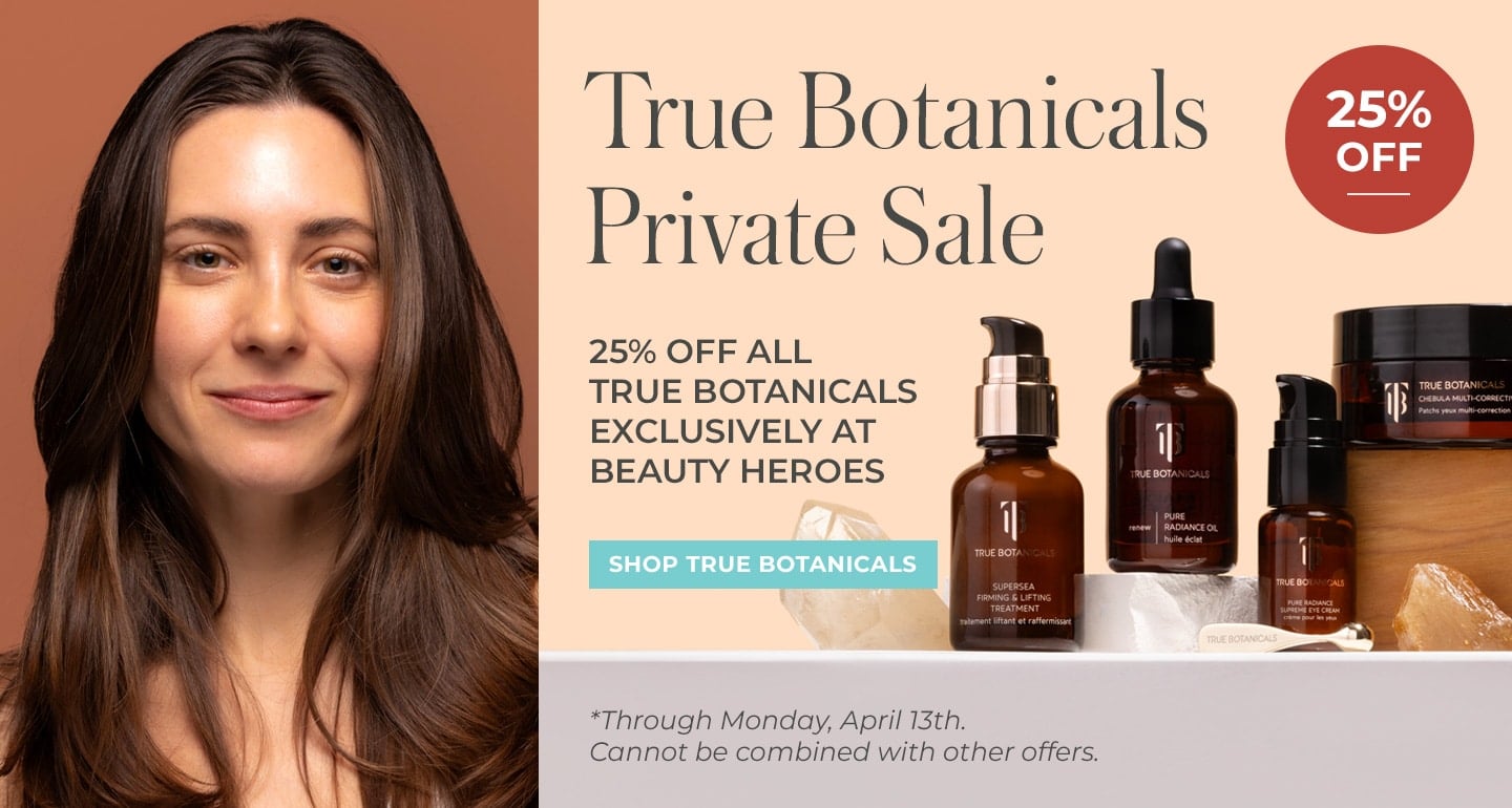 25% OFF True Botanicals