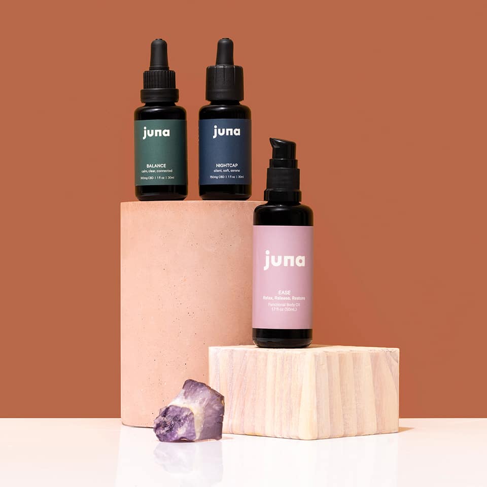 Juna CBD Products available at Beauty Heroes