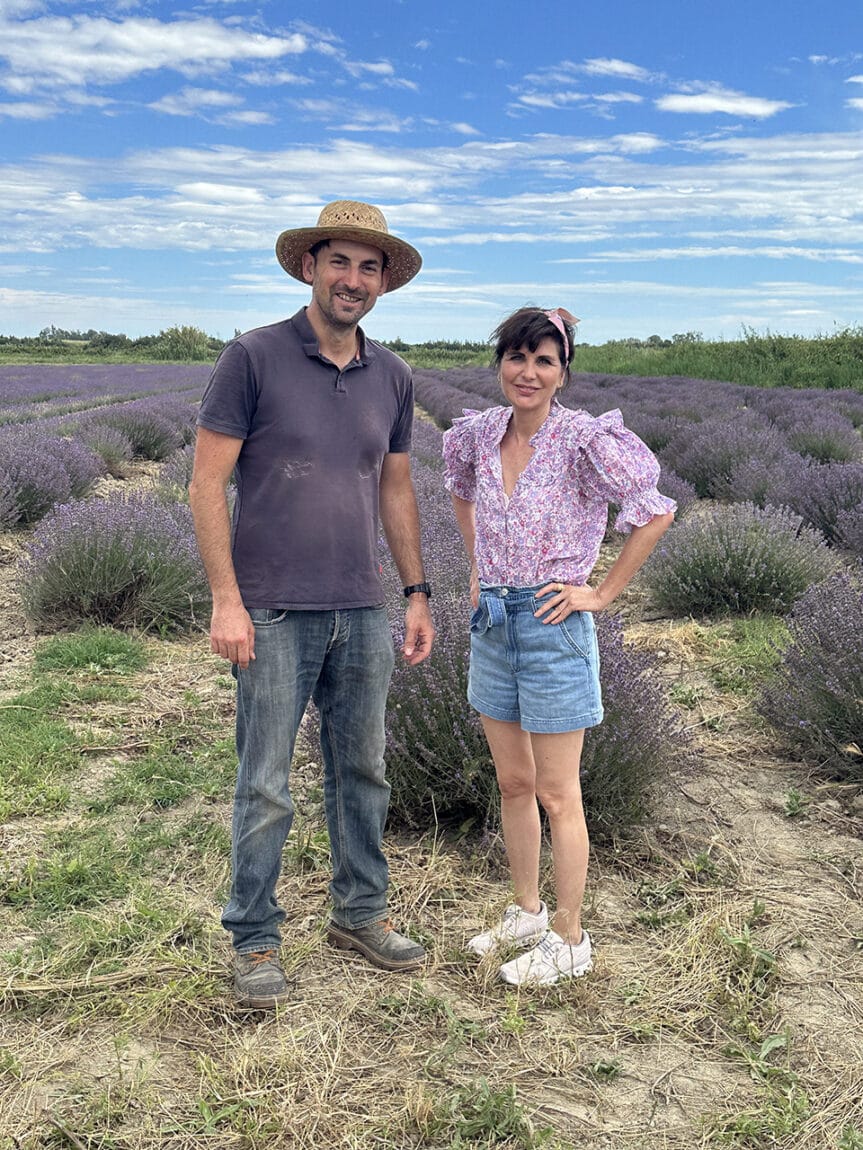 Myriam Malka in Lavender Fields